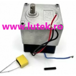Motor sincron cu reductor pentru aparat Shaorma (MS16W220V+R-1RPM),www.lutek.ro
